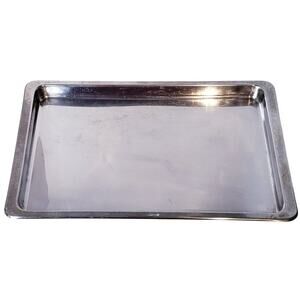 PAUL REVERE Stainless Steel Baking Roasting Pan 60081 ~ 15.5 x 10.5 x 1 in.